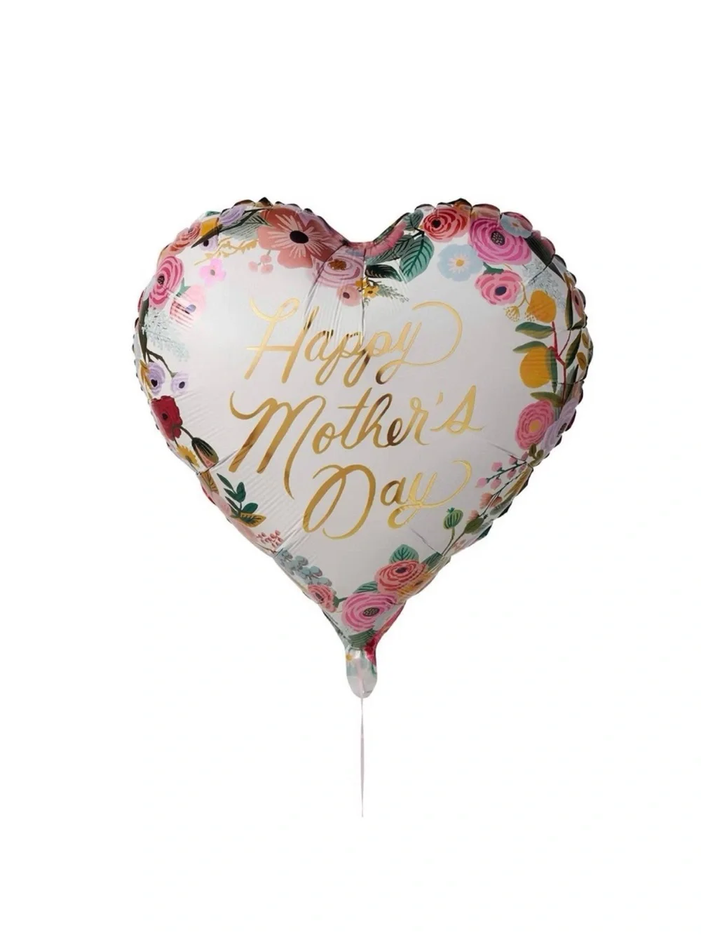 Rifle Paper Co. Floral Mother's Day Balloon Set - Mint, Pink & Gold Accents